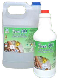 ALCOHOL LIQUIDO RH 80% LT